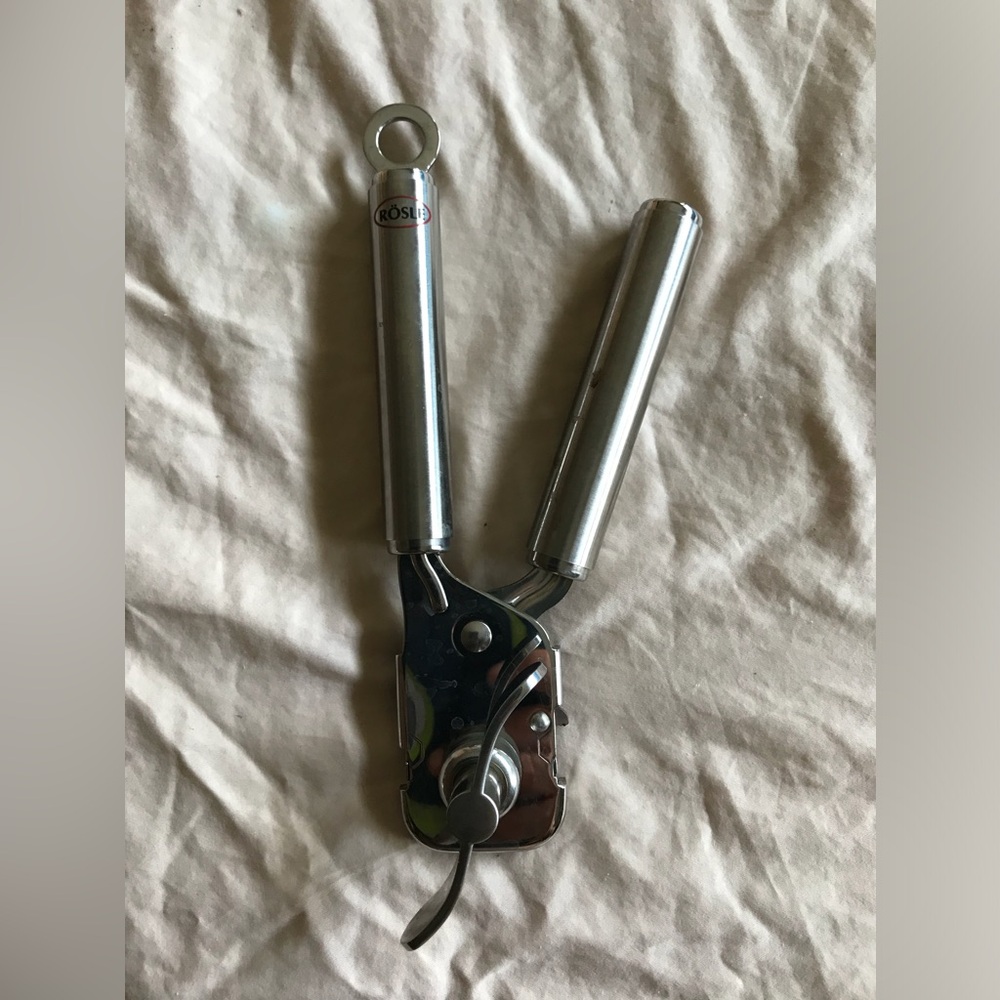 Rösle Stainless Steel Side Can Opener - Silver